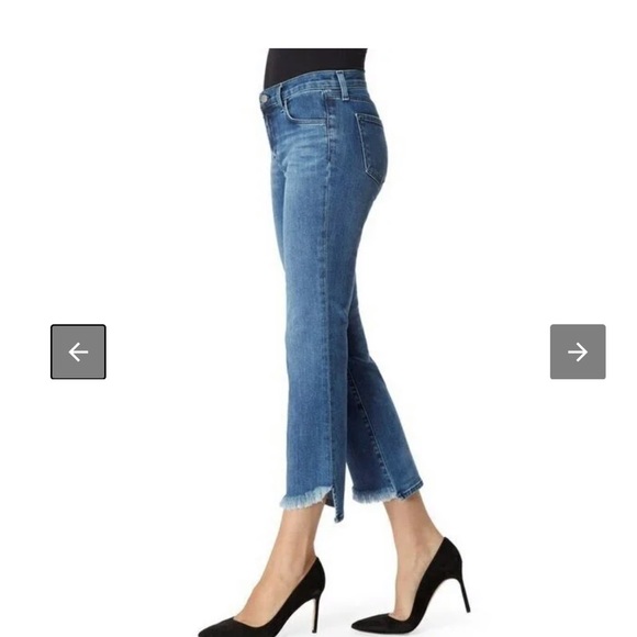 Women’s JBrand  frayed cropped jeans size 29 - Picture 4 of 16